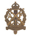 Cap badge, Bareilly Contingent, 1925-1942