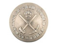 Button, Kolar Gold Fields Rifle Volunteers, 1903-1917