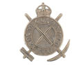 Collar badge, Kolar Gold Fields Rifle Volunteers, 1903-1917