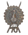Cap badge, 2nd Battalion 70th Burma Rifles, 1917-1922