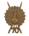 Cap badge, 2nd Battalion 70th Burma Rifles, 1917-1922