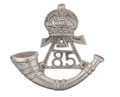 Helmet badge, 85th Burma Rifles, 1918-1922