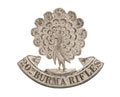 Pouch badge, 20th Burma Rifles, 1922-1937