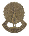 Cap badge, Burma Rifles, 1937-1942