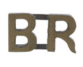 Shoulder title, Burma Rifles, 1937-1942