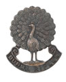 Collar badge, Burma Rifles, 1922-1942