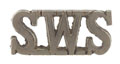 Shoulder title, South Waziristan Scouts, 1922-1947