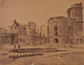 The Residency, showing the room in which Sir Henry Lawrence was killed, Lucknow, 1858