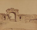 Gateway leading into the Residency, Lucknow, 1858