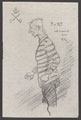 'P.& B.T. with compliments from E.B', Sergeant Major Betts, Senlis, France, 1918 (c)