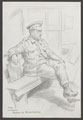 'Slade Considering Problems of Reconstruction', Sergeant Slade, France, 1919 (c)