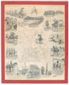 Handkerchief commemorating the Delhi Durbar of 1911