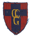 Formation badge, Control Commission Germany, Lance Corporal Marjorie Buy, Auxiliary Territorial Service, 1945 (c)