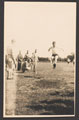 Long jump competition at a sports day organised by No 2 Commando, Dumfries, 1941