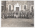 The band of the Queen's Own Cameron Highlanders, February 1943