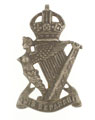 Cap badge, other ranks, Royal Irish Rifles, 1913-1921