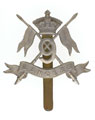 Cap badge, other ranks, 9th Queen's Royal Lancers, 1902 (c),