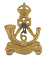 Cap badge, 6th King's African Rifles, 1917 (c)
