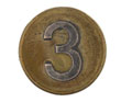 Button, 3rd Bengal Native Infantry, pre-1901