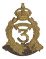 Pugri badge, 3rd Brahmans, 1901-1922.