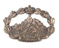 Collar badge, officer, 3rd Bengal Native Infantry, 1885-1901