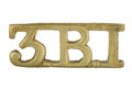 Shoulder title, 3rd Bengal Infantry, 1885-1901