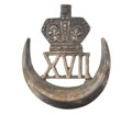 Pugri badge, 17th (The Loyal Purbiah) Regiment of Bengal Infantry, pre-1901