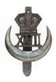 Cap badge, 17th (The Loyal Purbiah) Regiment of Bengal Infantry, pre-1901