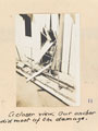 Collision damage inflicted on the SS Malamir, Mesopotamia, 1916