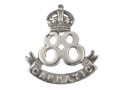 Cap badge, 88th Carnatic Infantry, 1903-1922
