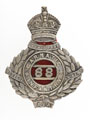 Cap badge, 88th Carnatic Infantry, 1903-1922