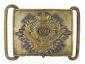 Waistbelt clasp, 28th Madras Native Infantry, pre-1855