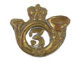 Collar badge, 3rd Madras Native Infantry (Palamcottah Light Infantry), pre-1855