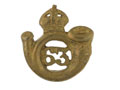 Collar badge, 63rd Palamcottah Light Infantry, 1903-1922