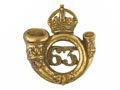 Collar badge, 63rd Palamcottah Light Infantry, 1903-1922