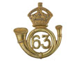 Cap badge, 63rd Palamcottah Light Infantry, 1903-1922