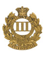 Pouch badge, 3rd Madras Native Infantry (Palamcottah Light Infantry), pre-1855