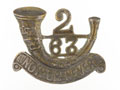 Cap badge, 2nd Battalion, 63rd Palamcottah Light Infantry, 1918-1919