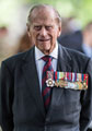 The Duke of Edinburgh attends the Grenadier Guards Black Sunday ceremony, 21 May 2017