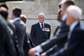 The Duke of Edinburgh at the Grenadier Guards Black Sunday ceremony, 21 May 2017