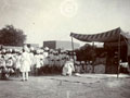 'Sikh recruits, 34th Sikh Pioneers taking the 'Pahal', Mian Mir 1906', India, 1906