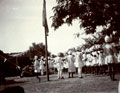 'Sikh recruits, 34th Sikh Pioneers taking the 'Pahal', Mian Mir 1906', India, 1906