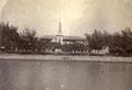 'Church at Suez from Canal. March 08'