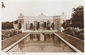 'Trent. Swimming Pool and Orangery', Trent Park, photograph postcard, no date