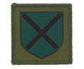 Tactical recognition flash (subdued), 52 Infantry brigade, 2002-2010