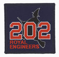 Tactical recognition flash, 202 Field Squadron Royal Engineers, 3rd Pattern