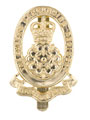 Cap badge, The Queen's Lancashire Regiment, 1980 (c)