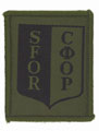 Stabilisation Force Bosnia and Herzegovina patch, 1996-1998