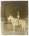 Private, 9th Lancers, glass negative, 1895 (c).