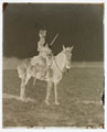 Corporal, 11th (Prince Albert's Own) Hussars, glass negative, 1895 (c)